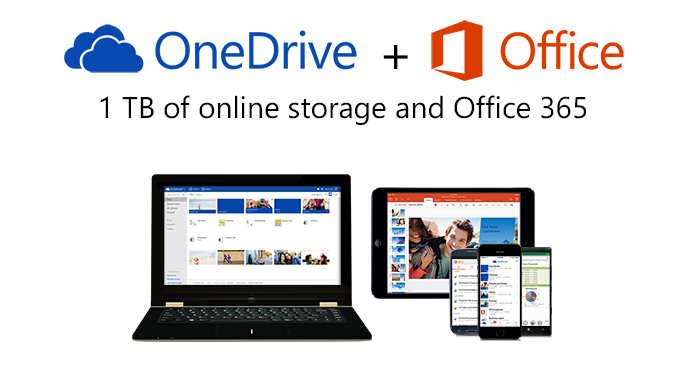 Microsoft Office 365 | 5 Devices - Windows, Mac & Tablets | Lifetime Account | 1TB OneDrive Cloud Storage