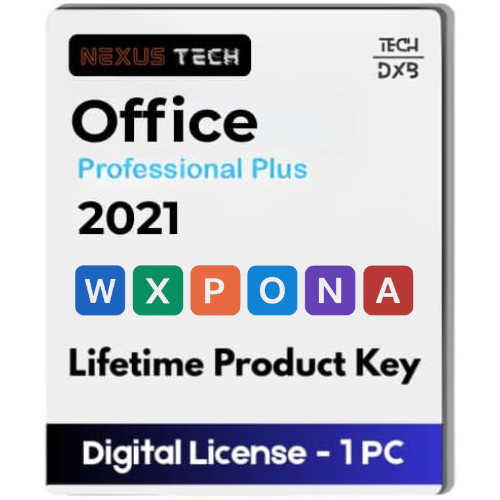Nexus-Office 2021 Professional Plus Edition | Lifetime Product Key | Window 10/11