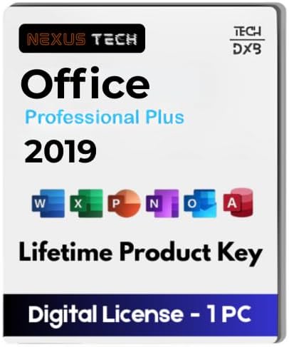 Tech DXB Office 2019 Professional Plus | Lifetime Product Key | Windows 10/11