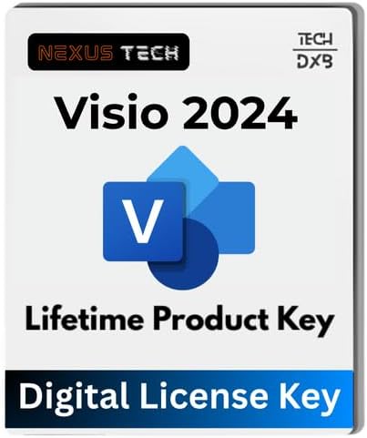 Tech DXB Visio 2024 Professional | Lifetime Product Key | Window 10/11