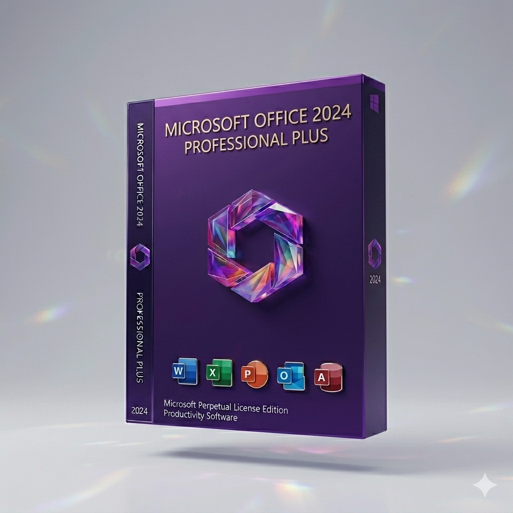 Microsoft Office 2024 Professional Plus Lifetime Product Key 1 PC | Windows 10/11
