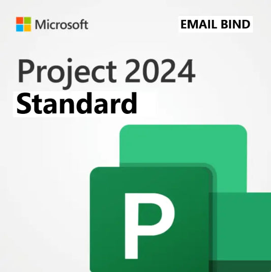 Microsoft Project 2024 Standard | Lifetime Bind Product Key | Window 10/11